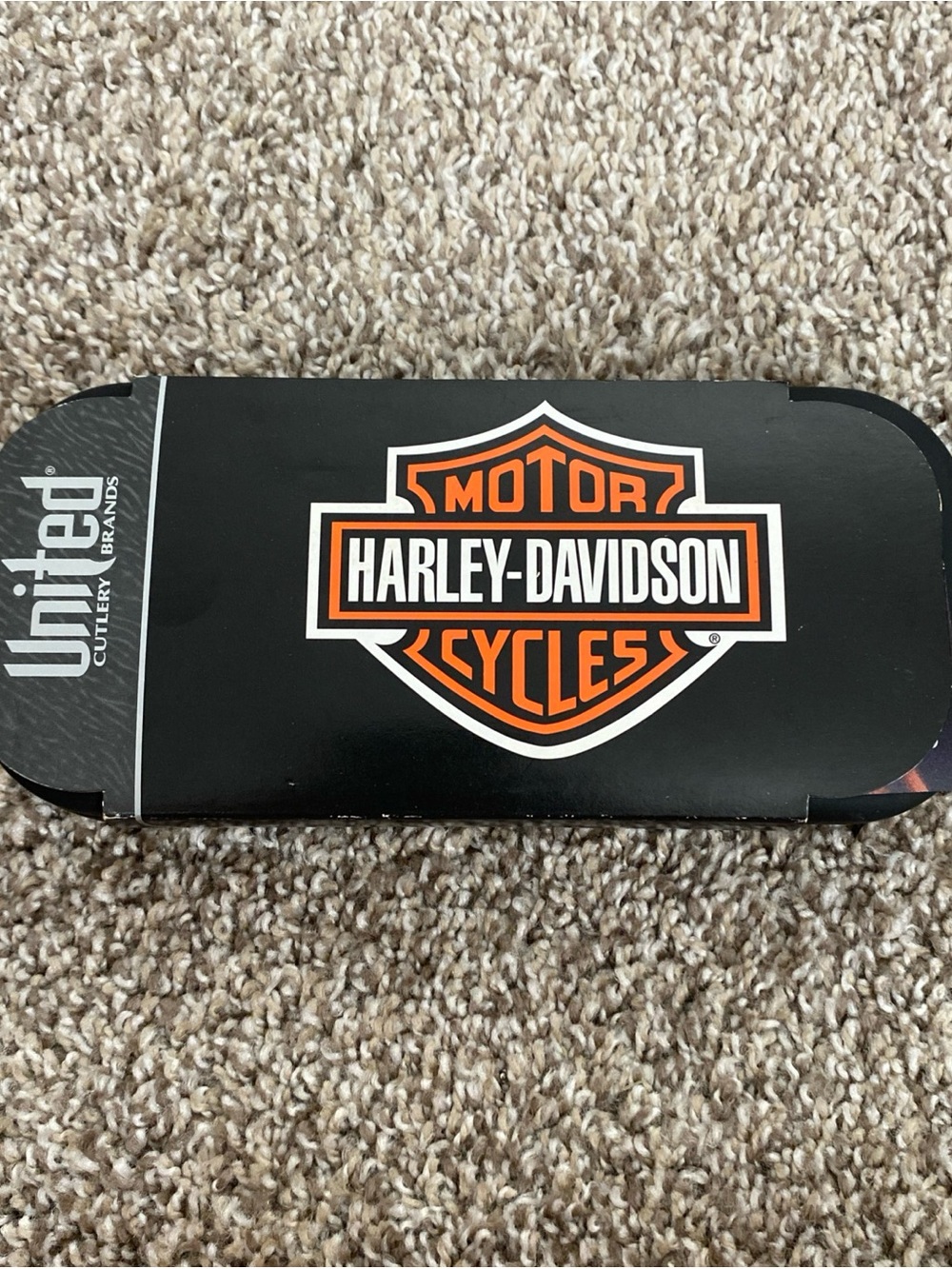New 1998 Harley-Davidson Motorcycle Pocketknife HD-10 Softail Classic Stainless - Picture 7 of 7